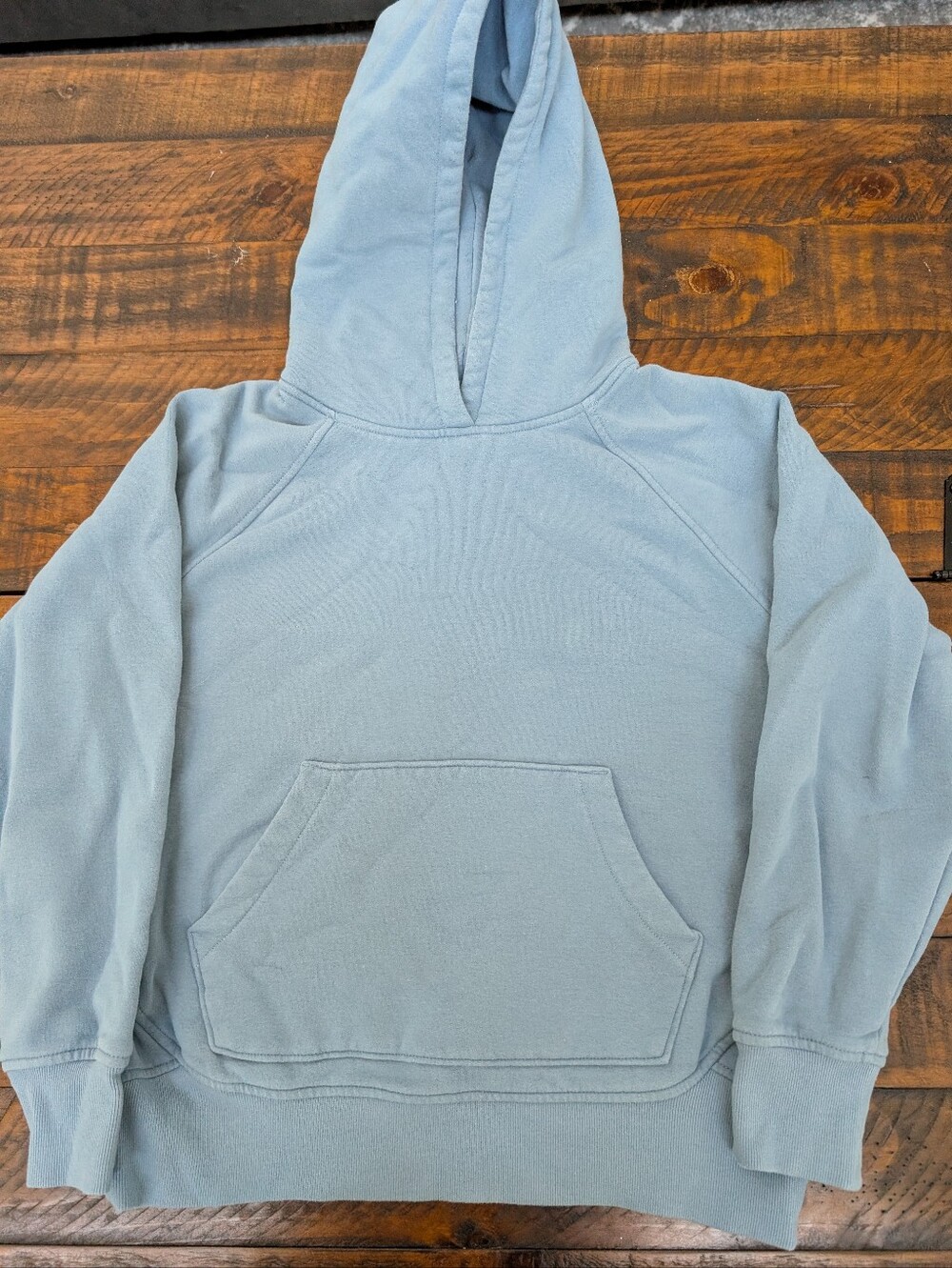 Athleta Girl Dusty Blue Hooded Pullover